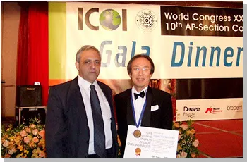 I.C.O.I（国際インプラント学会）　指導医・ディプロメイト　授与式　台湾大会2006